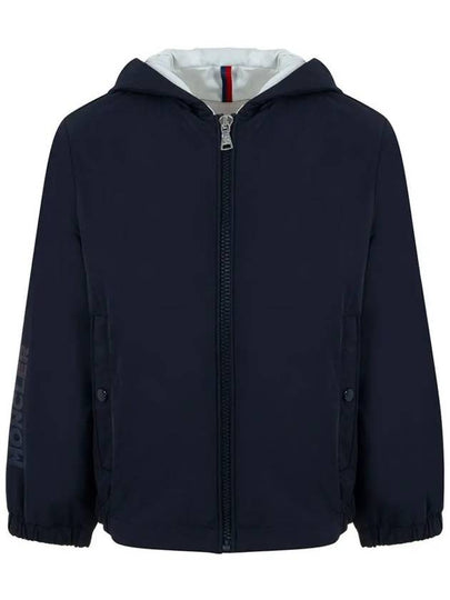 Kids Logo Patch Hooded Jacket 1A000 34 54A91 74S - MONCLER - BALAAN 2