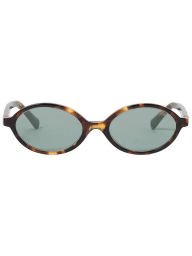 Eyewear Miu Reguard Sunglasses Black Brown - MIU MIU - BALAAN 1