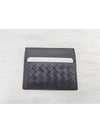 Intrecciato Weaving Card Wallet Black - BOTTEGA VENETA - BALAAN 5