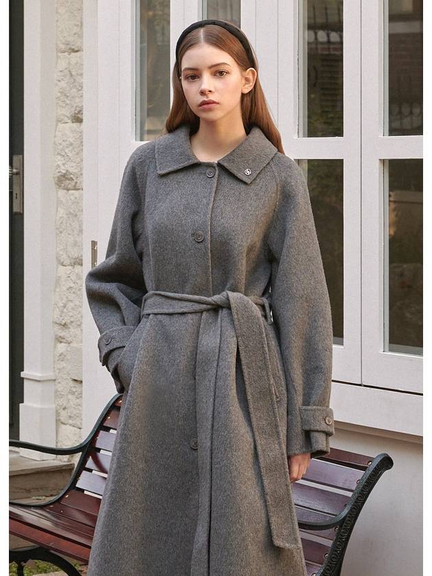 Eve handmade wool trench coat - MICANE - BALAAN 1