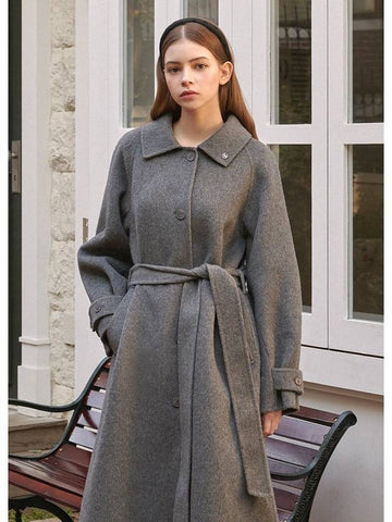 Eve handmade wool trench coat - MICANE - BALAAN 1