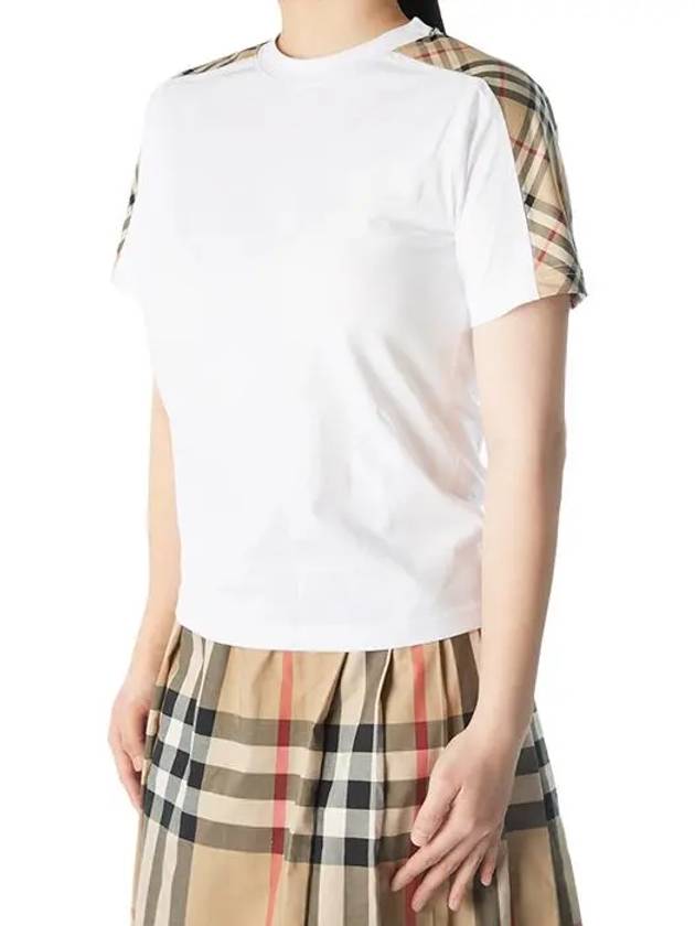 Kids Vintage Check Short Sleeve T Shirt 8054142 - BURBERRY - BALAAN 4