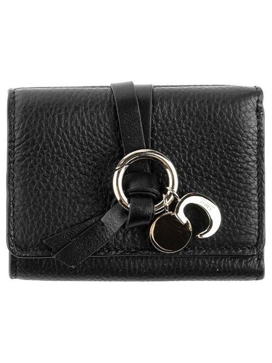 Alphabet Small Half Wallet Black - CHLOE - BALAAN 2