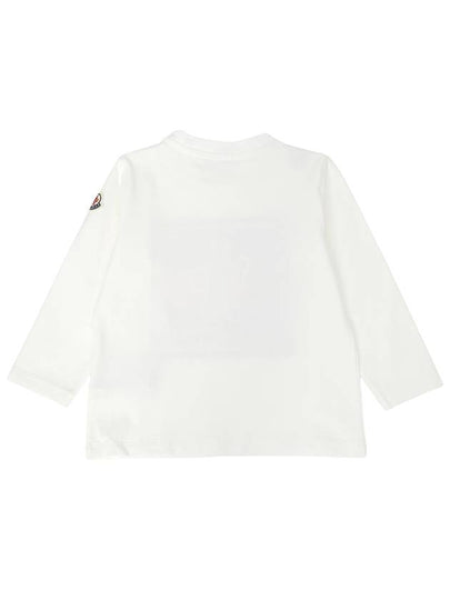 Kids Baby Long Sleeve T Shirt 8D00007 8790N 034 2A3A - MONCLER - BALAAN 2