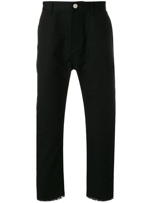 distressed cropped trousers - HELMUT LANG - BALAAN 1