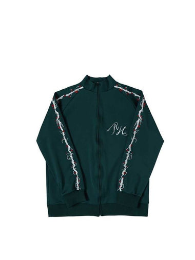 Plum Blossom Edition Training Track Jacket Green - ASIHA - BALAAN 1