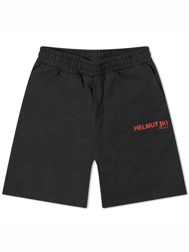 Ski Logo Shorts Black - HELMUT LANG - BALAAN 2