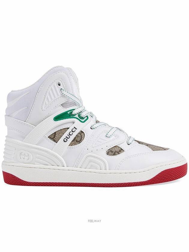 Kids Basket High Top Sneakers 681359 2SHG0 9076 - GUCCI - BALAAN 1