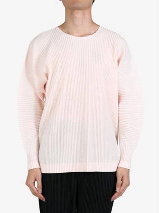 MC August Pleated Long Sleeve T-Shirt Pink - ISSEY MIYAKE - BALAAN 2