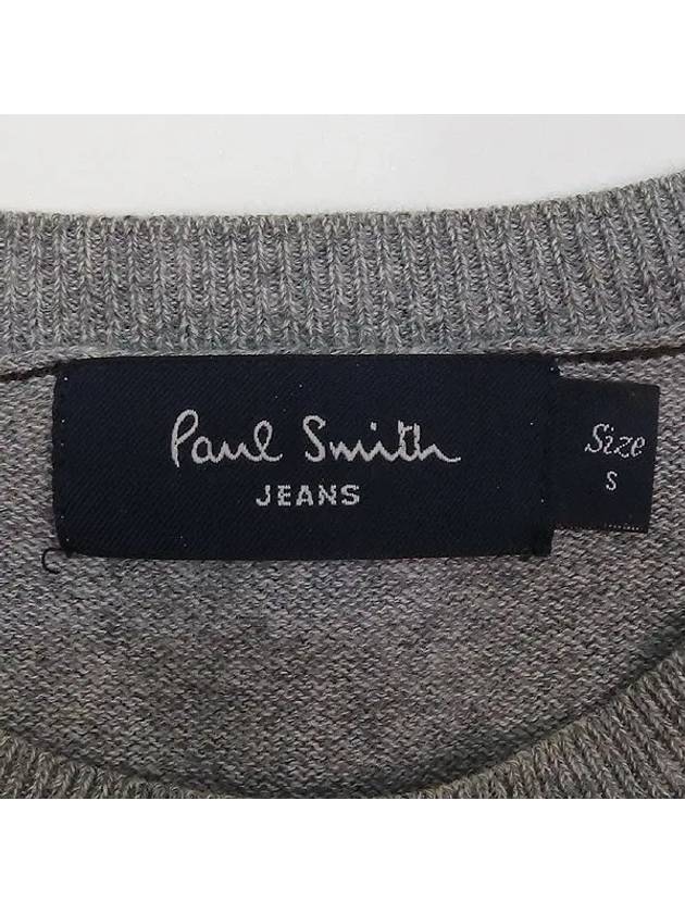 Smith Market Gray Knit Men s Clothing - PAUL SMITH - BALAAN 4