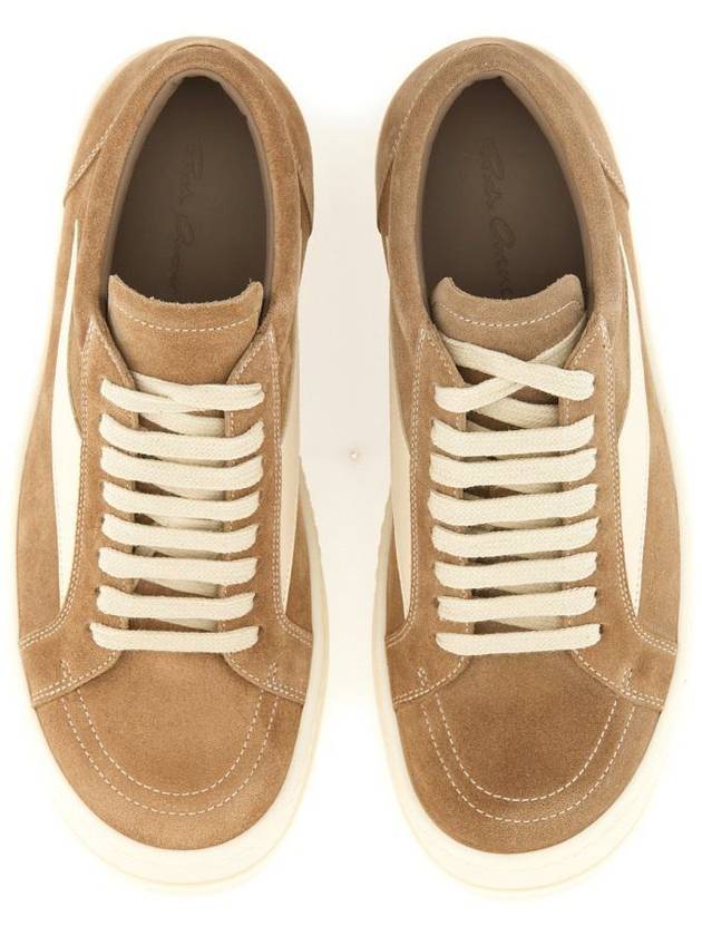 Rick Owens Leather Sneaker - RICK OWENS - BALAAN 4