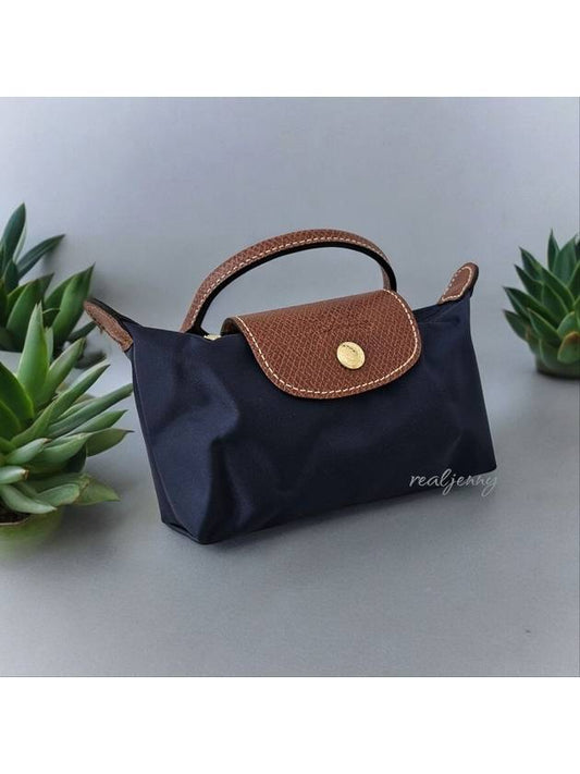 Le Pliage Original Pouch Bag Navy - LONGCHAMP - BALAAN 2