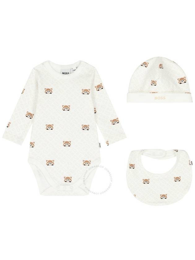 Hugo Boss Panda Print Bodysuit Set, Size 9M - HUGO BOSS - BALAAN 1