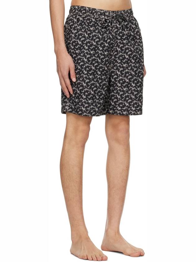 Hydra Swim Shorts Black - ISABEL MARANT - BALAAN 4