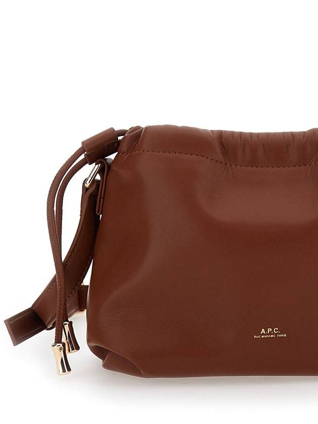 Ninon Small Cross Bag Brown - A.P.C. - BALAAN 6