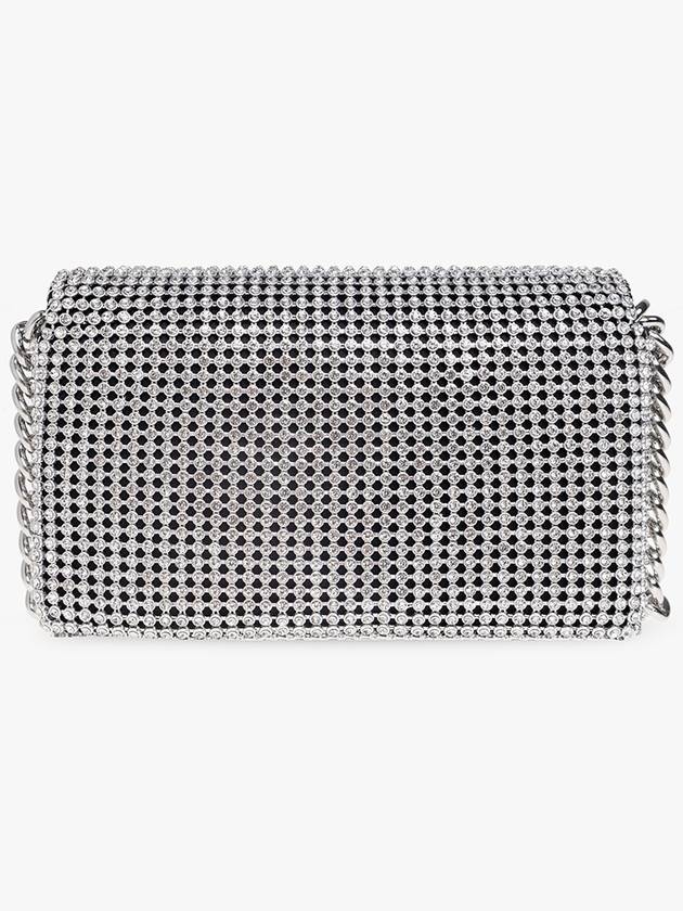 Marc Jacobs ‘The Rhinestone J Marc Mini’ Shoulder Bag, Women's, Silver - MARC JACOBS - BALAAN 3