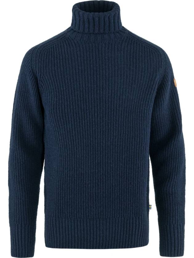 ovik Roller Neck Sweater M - FJALL RAVEN - BALAAN 1