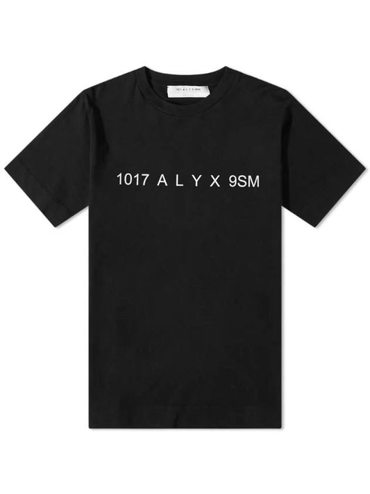 Logo Tee AAUTS0319FA01-BLK0001 - 1017 ALYX 9SM - BALAAN 1