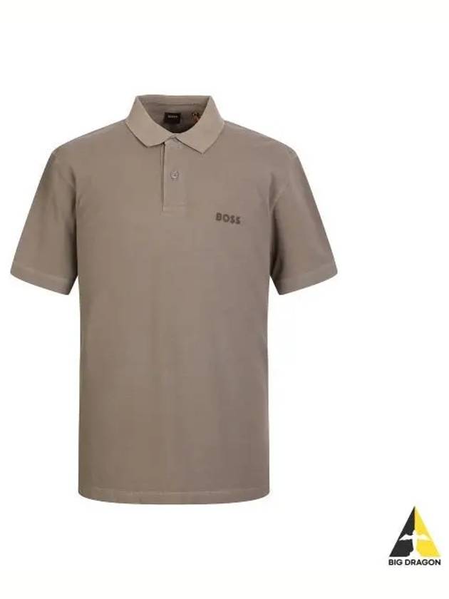 Cotton pique polo shirt 50510233 246 - BOSS - BALAAN 1