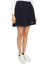 Women's SIERRA Pleated Skirt Navy - J.LINDEBERG - BALAAN 4