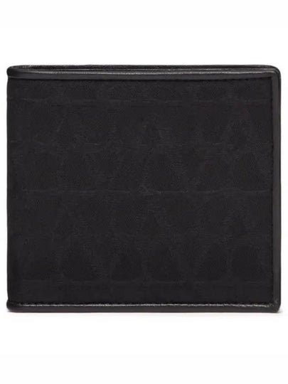 Toile Iconographe Half Wallet Black - VALENTINO - BALAAN 2