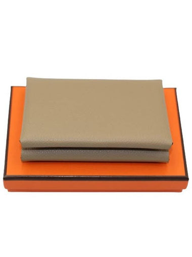 Card Wallet Calvi Duo Compact Micro Holder Marfa H085238CK8Q - HERMES - BALAAN 1