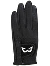 Golf Wear Premium Sheepskin Golf Gloves WB21SUMG01BK Black - WHITEBALL - BALAAN 3