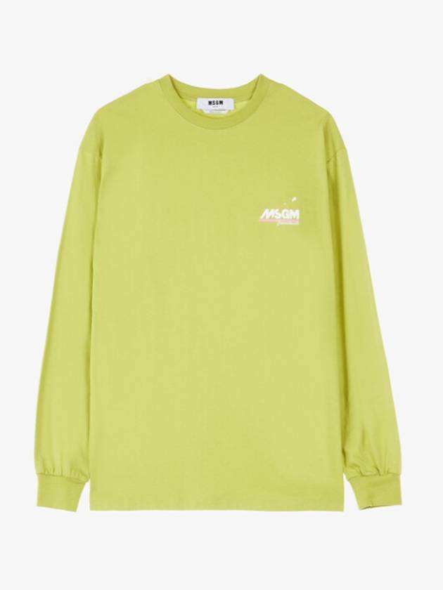 Yellow green long sleeve tshirt - MSGM - BALAAN 4