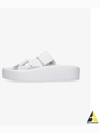 Webbing Slip-on Platform Sandals White - MAISON MARGIELA - BALAAN 2