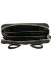 Vara Bow Zipper Card Wallet Black - SALVATORE FERRAGAMO - BALAAN 5