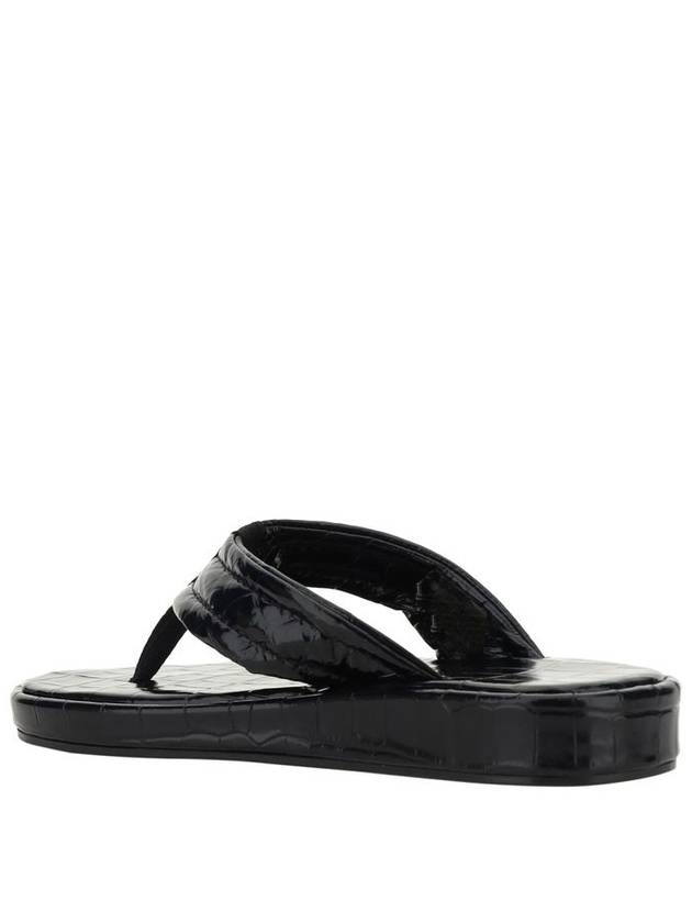 Croco Branded Flip Flop - COPERNI - BALAAN 3