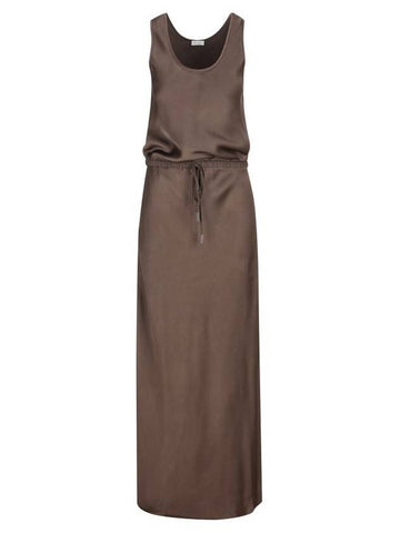 Brunello Cucinelli Dresses Brown - BRUNELLO CUCINELLI - BALAAN 1