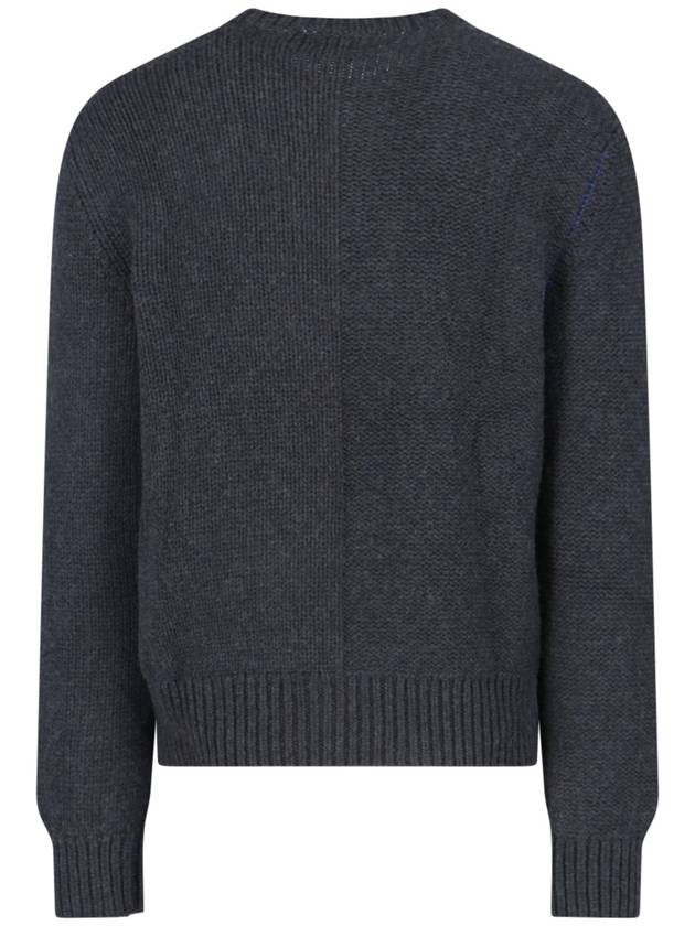 EKD Cashmere Knit Top Grey - BURBERRY - BALAAN 3