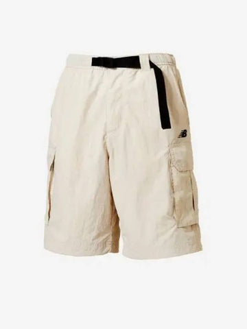 Uni NBSC Cargo Shorts Pants 35 Beige - NEW BALANCE - BALAAN 1