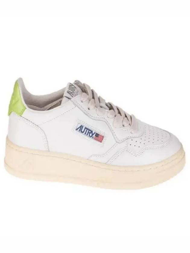 Medalist Green Tab Low Top Sneakers White - AUTRY - BALAAN 2