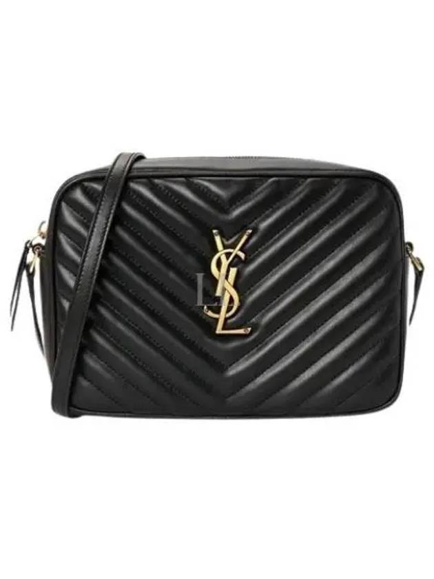 Roux Quilted Cross Bag Black - SAINT LAURENT - BALAAN 2