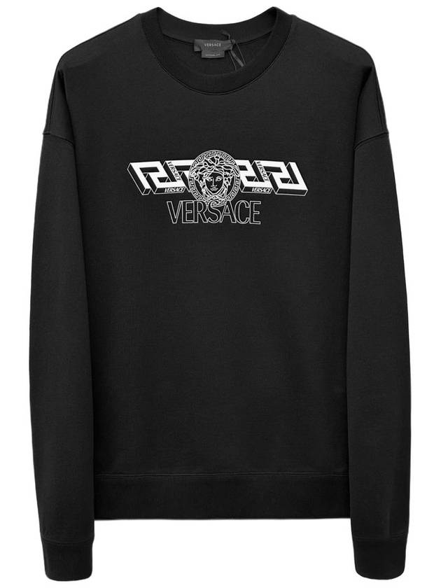 Medusa Logo Sweatshirt Black - VERSACE - BALAAN 2