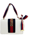 Sylvie embroidered shoulder bag 421882 - GUCCI - BALAAN 5