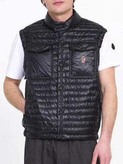 Ollon Down Vest Black - MONCLER - BALAAN 2