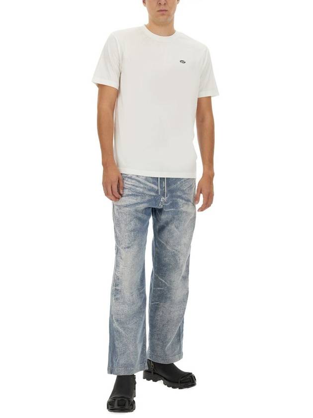 D Martia FSD Straight Jeans Light Blue - DIESEL - BALAAN 3