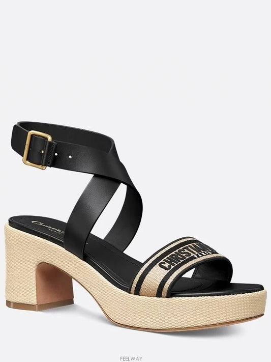 Dway Sandal Heels Black - DIOR - BALAAN 2