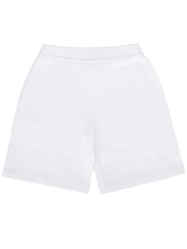 Kids Logo Shorts White 8H00010809AG 002 - MONCLER - BALAAN 2