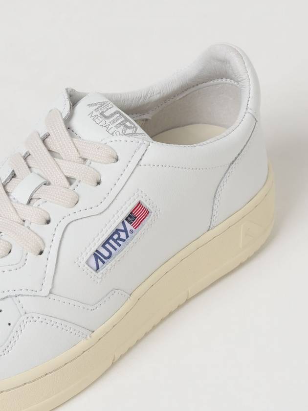 Medalist Leather Low Top Sneakers White - AUTRY - BALAAN 5