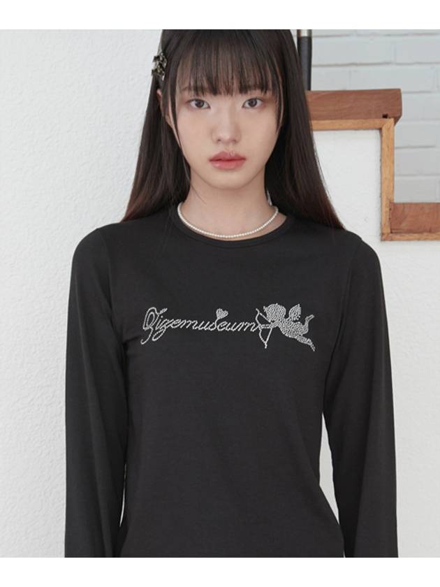 ANGEL CUBIC T SHIRTS BLACK - ZIZEMUSEUM - BALAAN 1