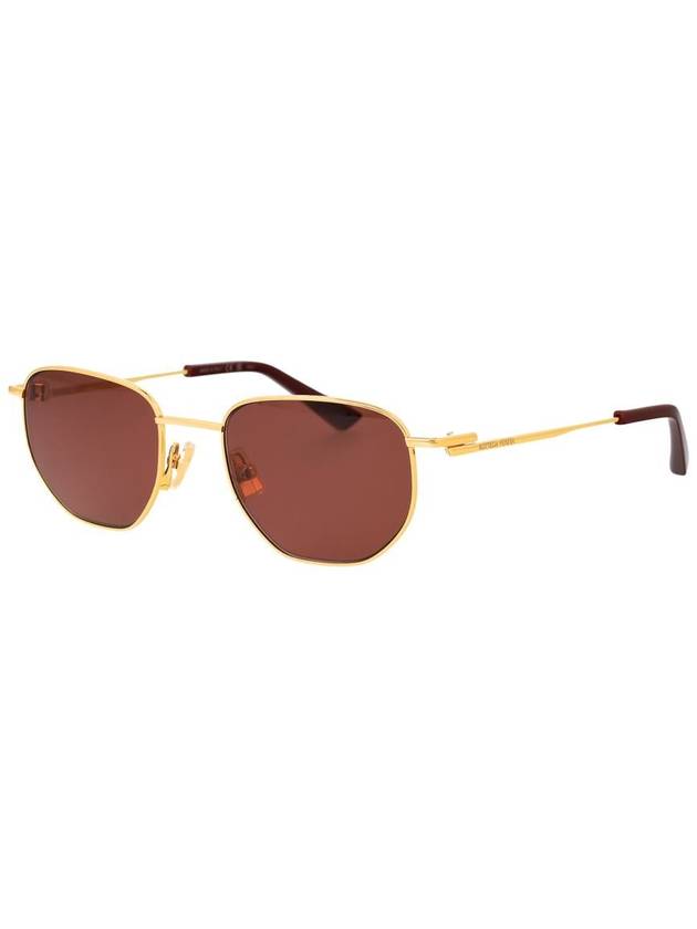 Sunglasses BV1301S 003 Gold - BOTTEGA VENETA - BALAAN 3