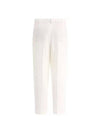 Straight Pants MH126P8292 C600 NATURALE - BRUNELLO CUCINELLI - BALAAN 3