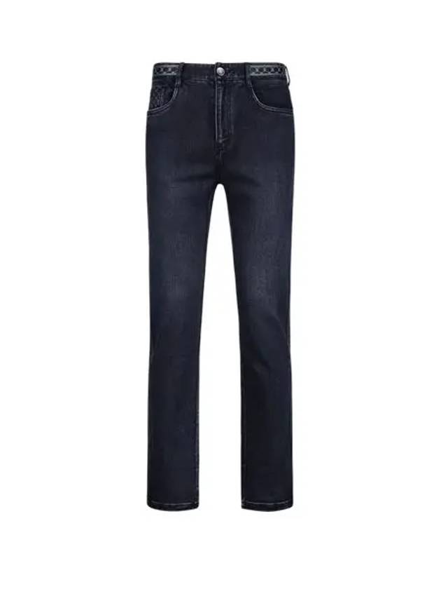 Men s Waist Pattern Point Denim Jeans JB4A517 - LUX GOLF - BALAAN 4