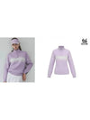 Women s high neck color combination zip up knit sweater DD3WSW251LV - DUVIK - BALAAN 10