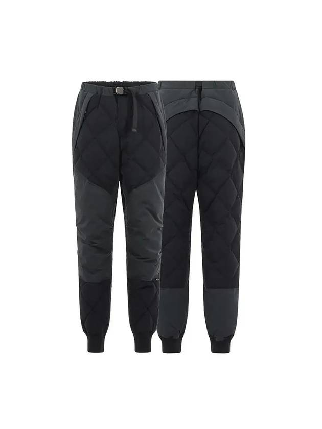 Cordura Nylon Mix Down Pants Charcoal - OFFGRID - BALAAN 1