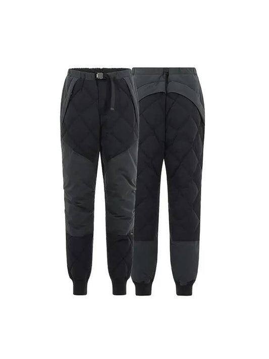 Cordura Nylon Mix Down Pants Charcoal - OFFGRID - BALAAN 1